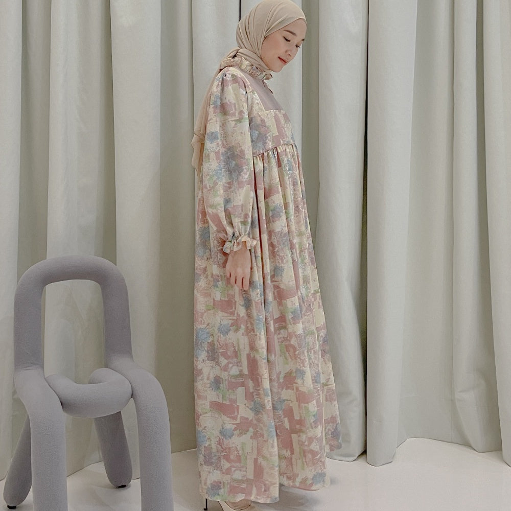 Image of Eclemix Dress Rula | Dress Wanita Baby Doll Vintage